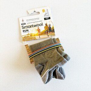 Smartwool Merino Wool Ankle Height Running Socks Large NEW